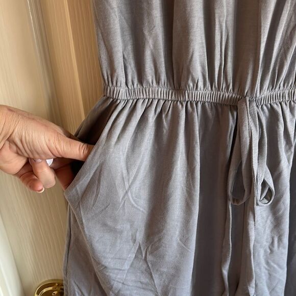 Zenana Outfitters Gray Jumpsuit - Picture 5 of 5
